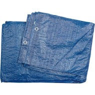 Prelata impermeabila pentru gradina, inele forjate, 57 gr/mp. 4x5 METRI 