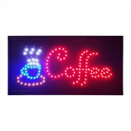 Reclama luminoasa tip panou model COFFE