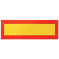 Banda/placa reflectorizanta camioane dreptunghiulara 56 cm Latime x 20cm inaltime