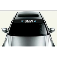 Sticker Parasolar auto sau haion/parbriz BMW 120 X 10 cm