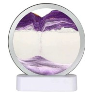 Lampa decorativa MOV tip clepsidra nisipuri miscatoare