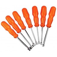 Set 7 surubelnite cu maner plastic si cap tubulara de la 5 la 11 mm