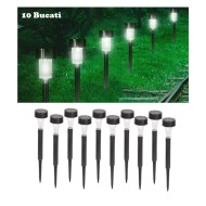 Set 10 lampi solare pentru gradina