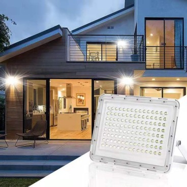 Lampa solara LED SMD, 100 W, cu telecomanda