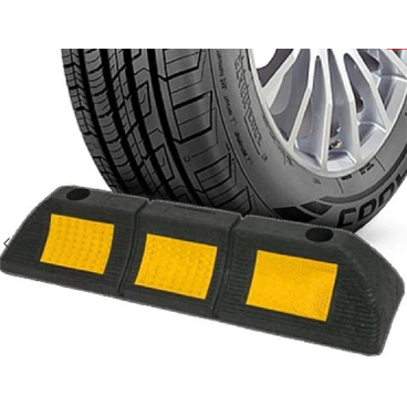 Opritor roti auto reflectorizant pentru parcare sau blocare roti