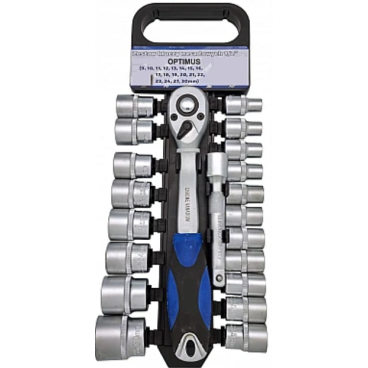 Set 20 Piese, Cheie Clichet 1/2", Capete Chei Tubulare 8-32 Mm