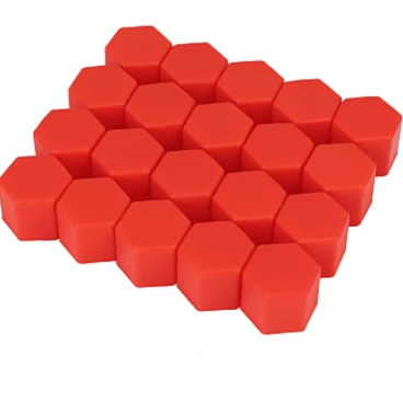 Set 20 capace prezoane 17" din Silicon pentru jante
