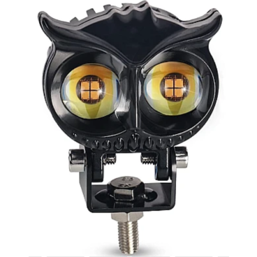 Proiector LED auto cu 2 FAZE putere 30W 6000K model bufnita