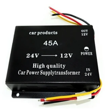 Convertor Auto pentru Tensiune 24V - 12V