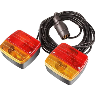 Semnalizator magnetic Remorca TIR cu 7 Pini si Becuri