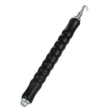 Carlig semi automat de legat sarma fier beton armatura din otel cu maner ergonomic din cauciuc