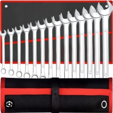 SET 14 CHEI COMBINATE 8-32 MM, SATINATE