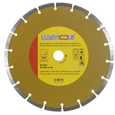 Disc Diamantat 230 X 22.2 Mm Intrerupt