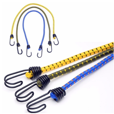 Set 12 benzi elastice cu carlig Multicolore si multifunctionale